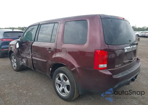 2012 Honda Pilot Ex-L из США, поврежденный, VIN 5FNYF4H59CB040012